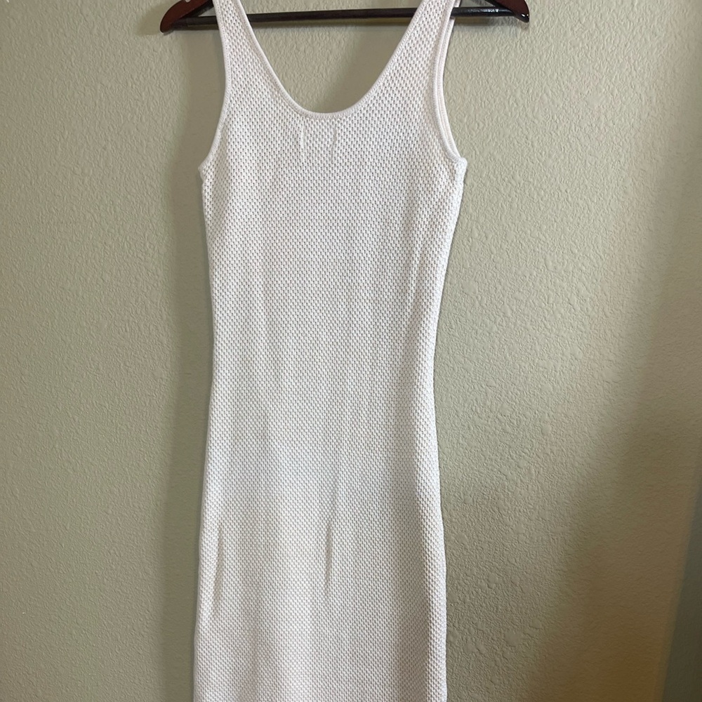 Future Collective by Alani Noelle size small knit dress with fringe trim - Picture 4 of 9